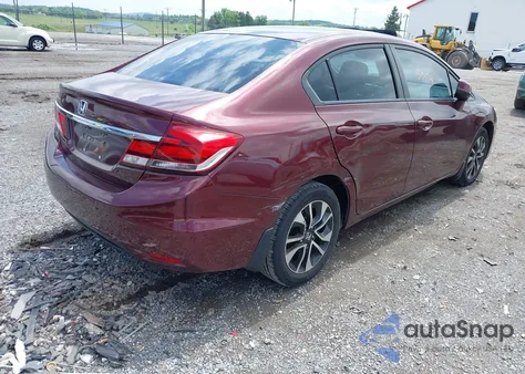 2013 Honda Civic Ex из США, поврежденный, VIN 19XFB2F8XDE274655